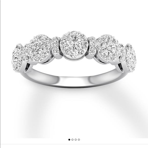 Jared 3/4 CTW Engagement Anniversary Band Ring - Picture 5 of 7